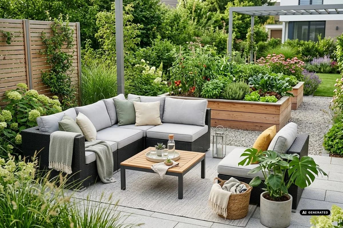 Garten-Lounge einrichten: 8 gemütliche Ideen – Titelbild