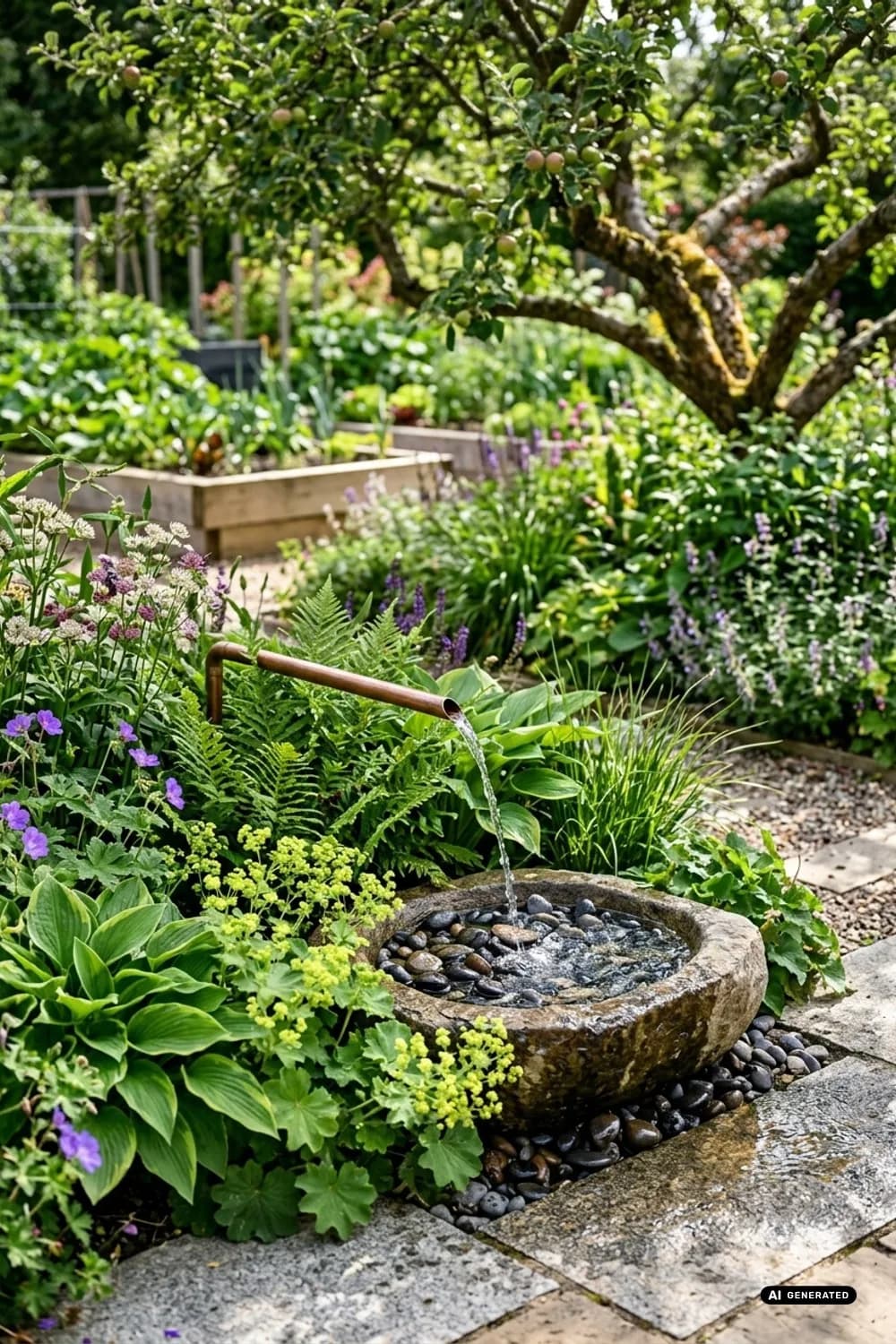 Wasserspiele: Beruhigendes Plätschern für die Ohren – Garten-Lounge einrichten: 8 gemütliche Ideen