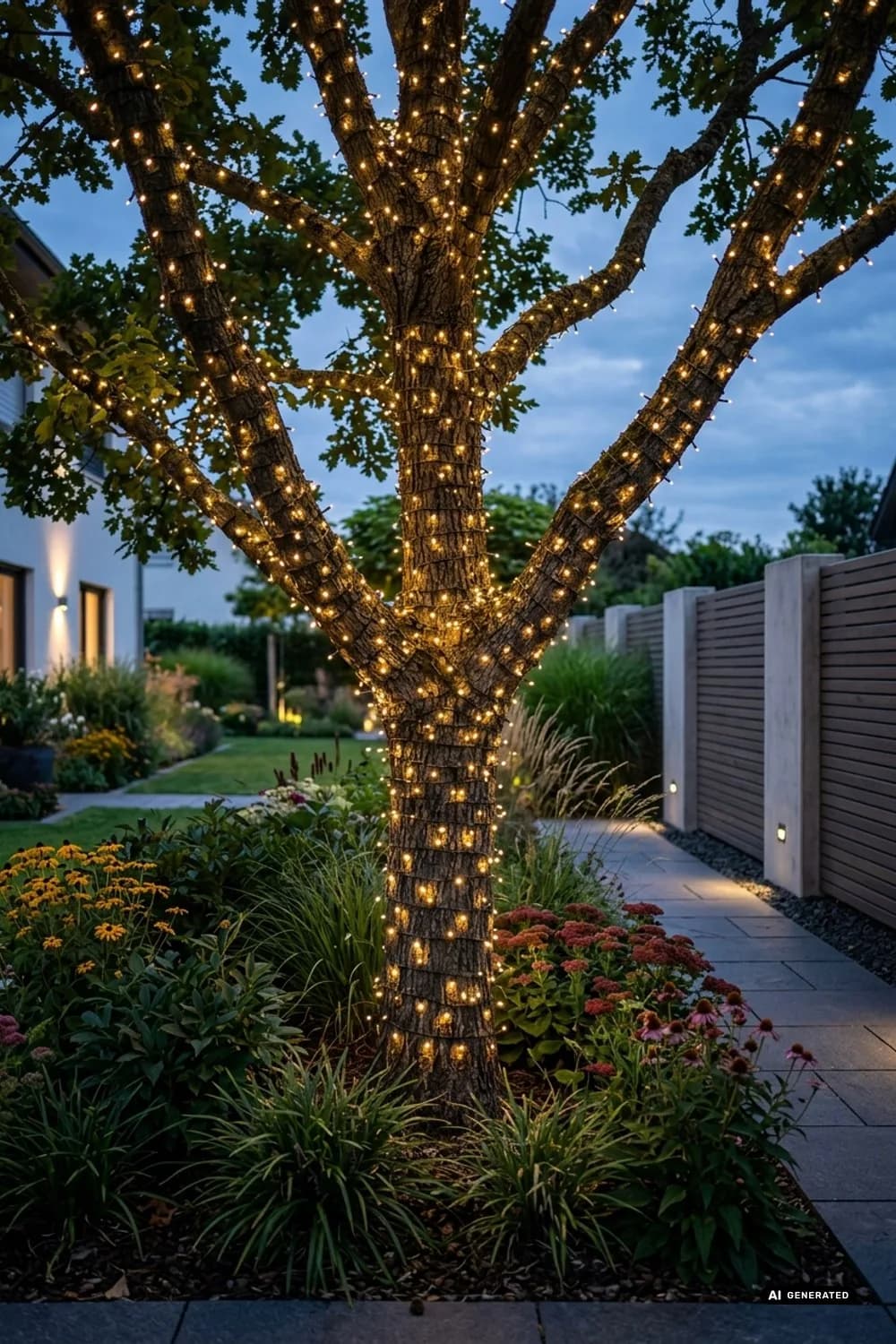 Bäume und Sträucher: Die natürlichen Stars illuminieren – 10 Tipps zur Gartengestaltung mit Weihnachtsbeleuchtung
