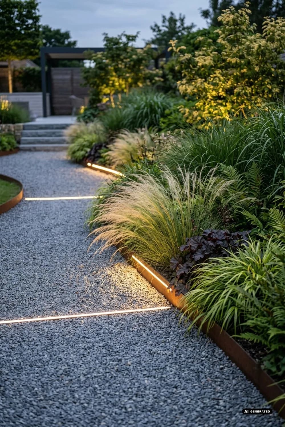 Ein Farbschema: Harmonie statt buntem Chaos – 10 Tipps zur Gartengestaltung mit Weihnachtsbeleuchtung