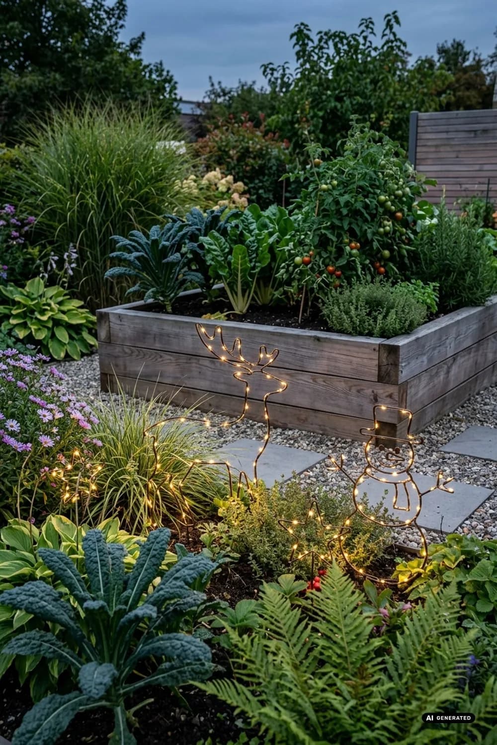 Leuchtfiguren: Zauberhafte Silhouetten im Garten – 10 Tipps zur Gartengestaltung mit Weihnachtsbeleuchtung