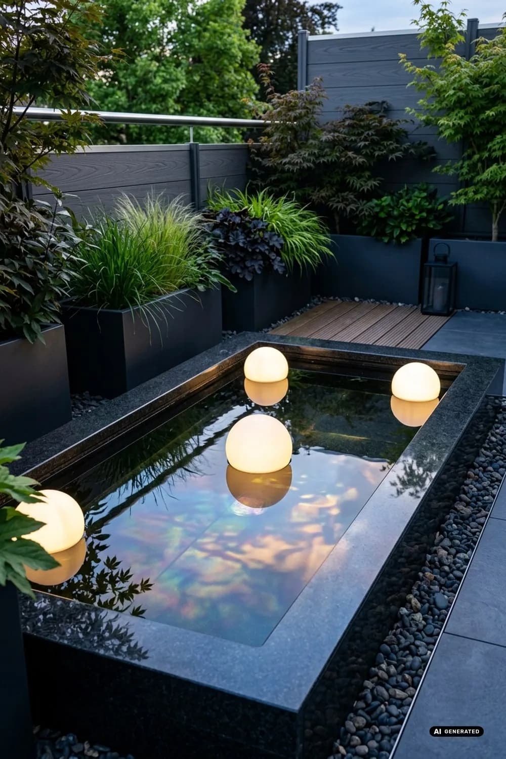 Teich und Wasserflächen verzaubern: Magische Spiegelungen – Solarleuchten im Garten: 7 schöne Ideen