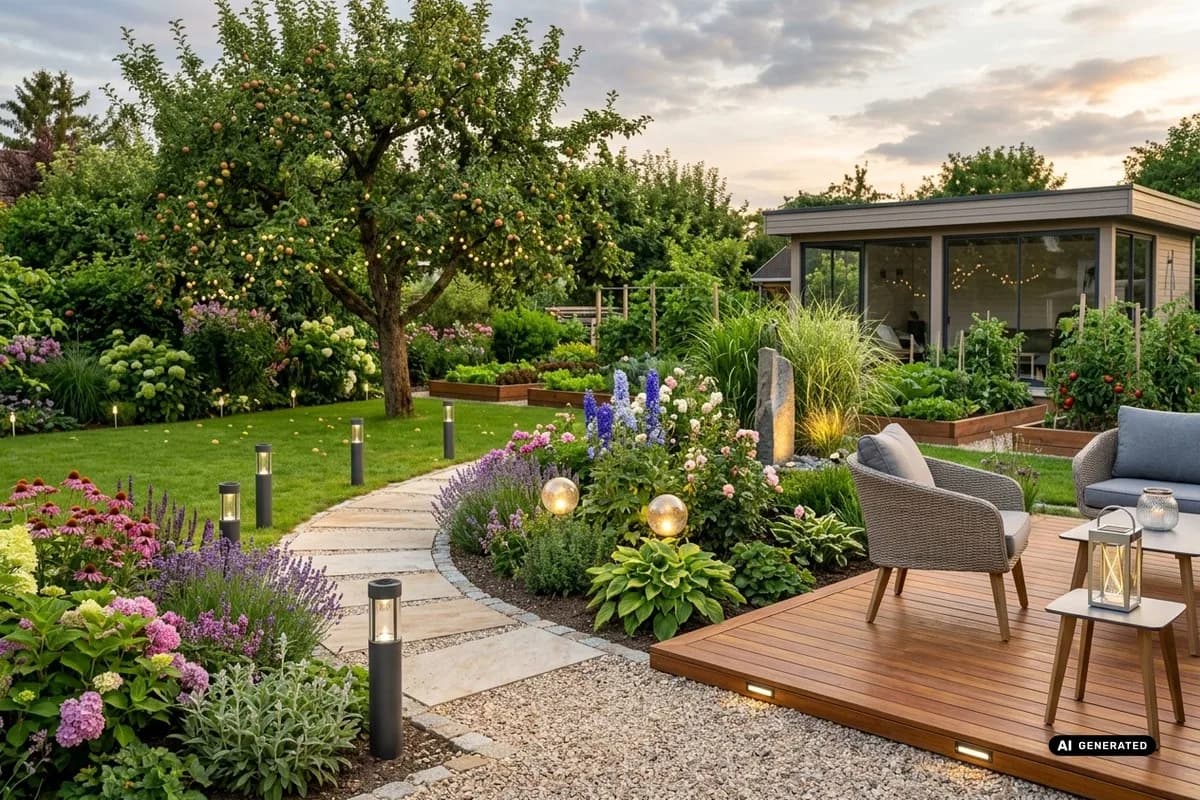 Solarleuchten im Garten: 7 schöne Ideen – Titelbild