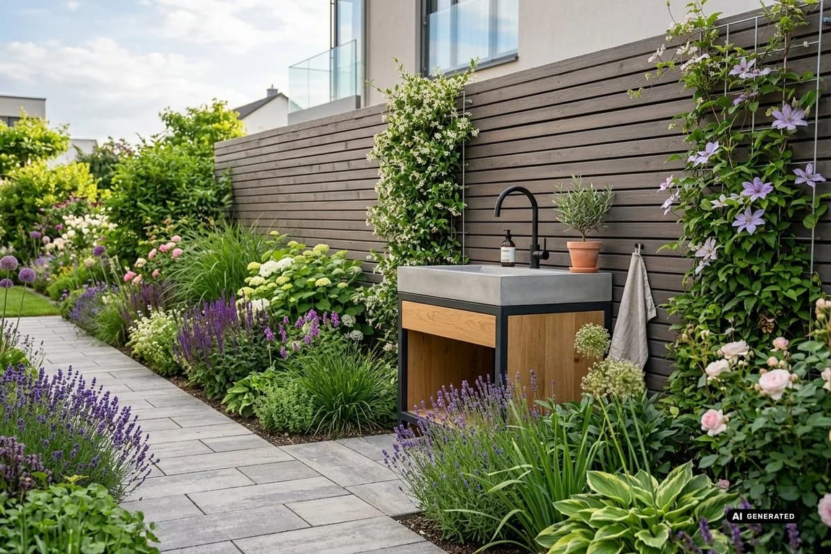 Waschbecken Garten: 7 schöne Ideen – Titelbild