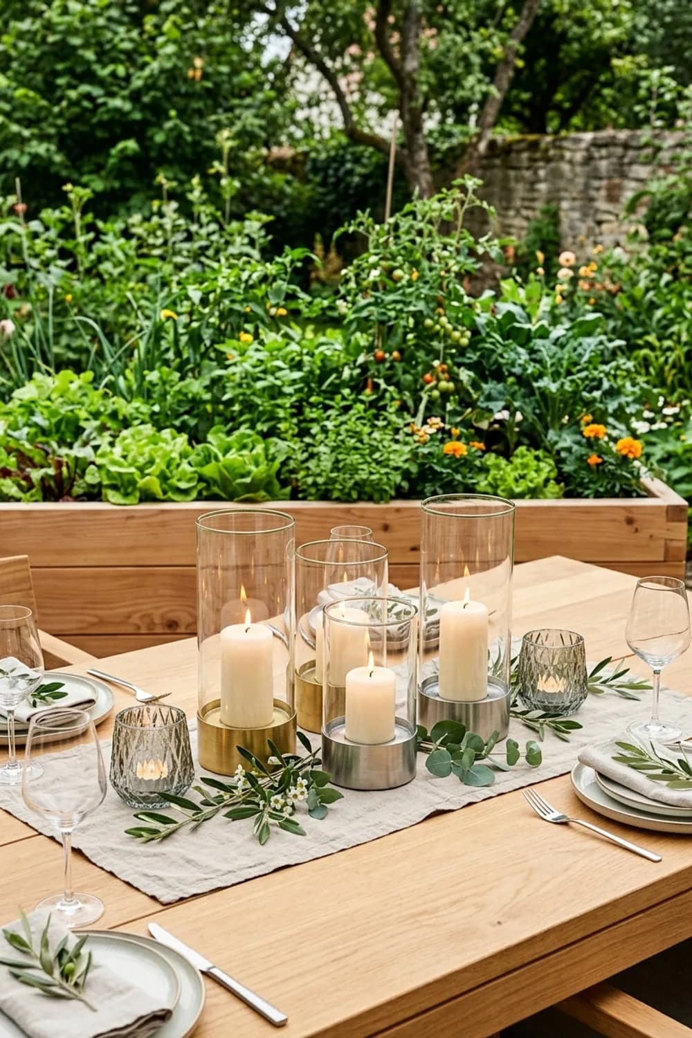 Festliche Tafel: Windlichter als Herzstück der Tischdeko – Windlichter im Garten: 8 schöne Ideen