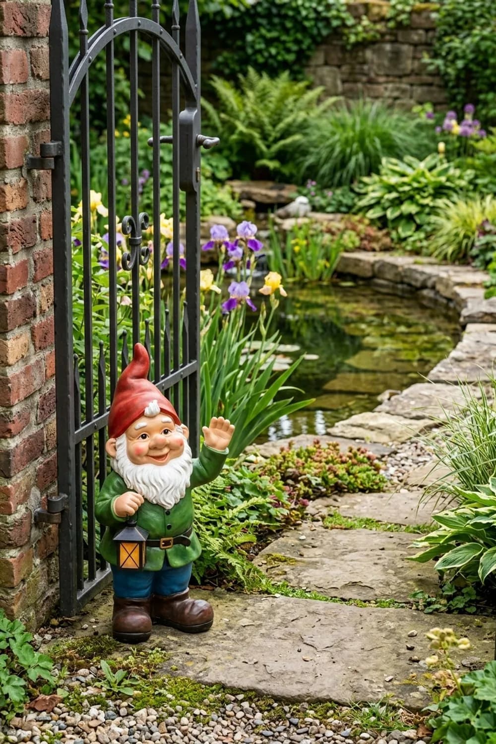 Am Eingang: Der freundliche Torwächter – Gnome im Garten: 11 schöne Deko-Ideen