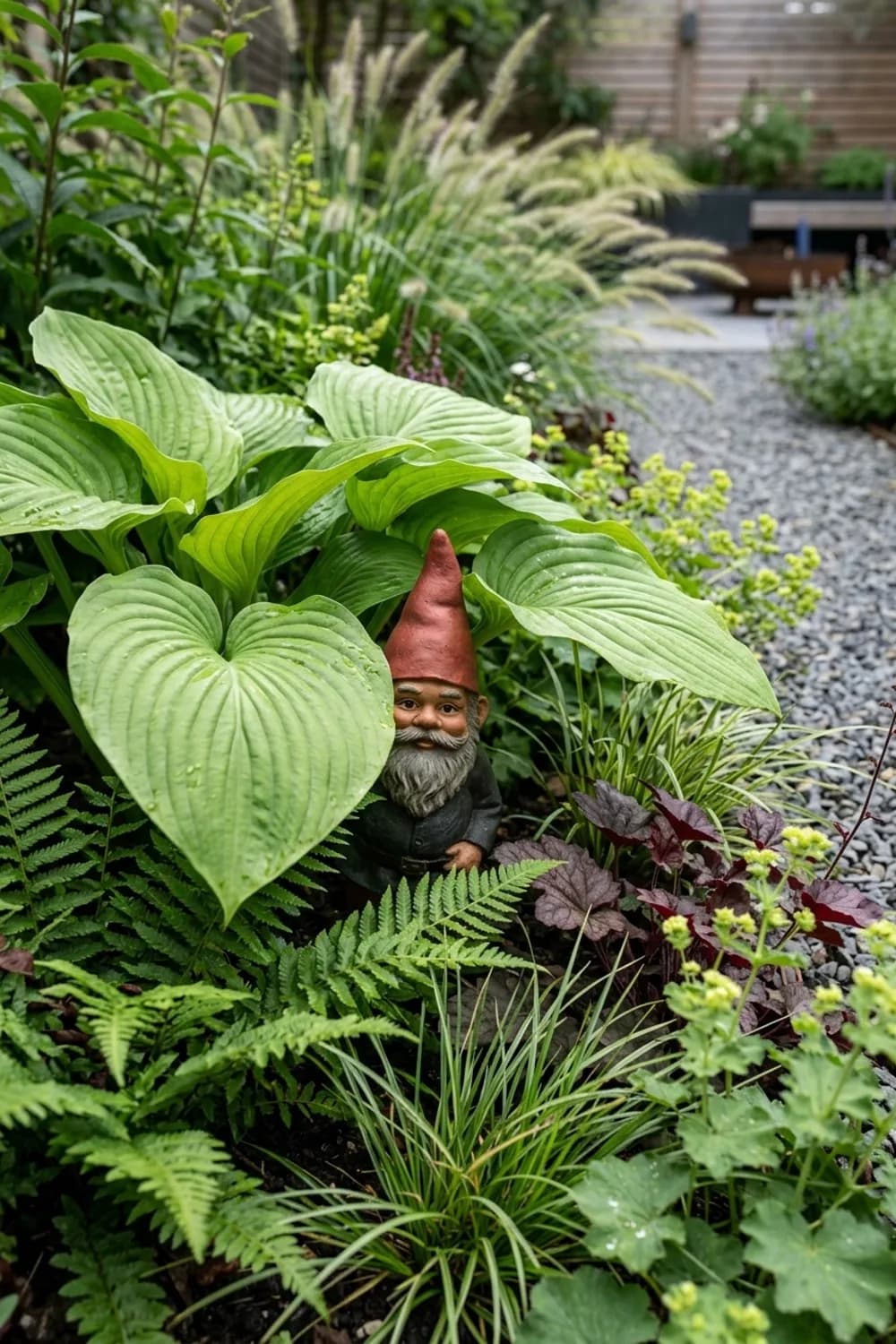 Im Staudenbeet: Der scheue Beobachter – Gnome im Garten: 11 schöne Deko-Ideen