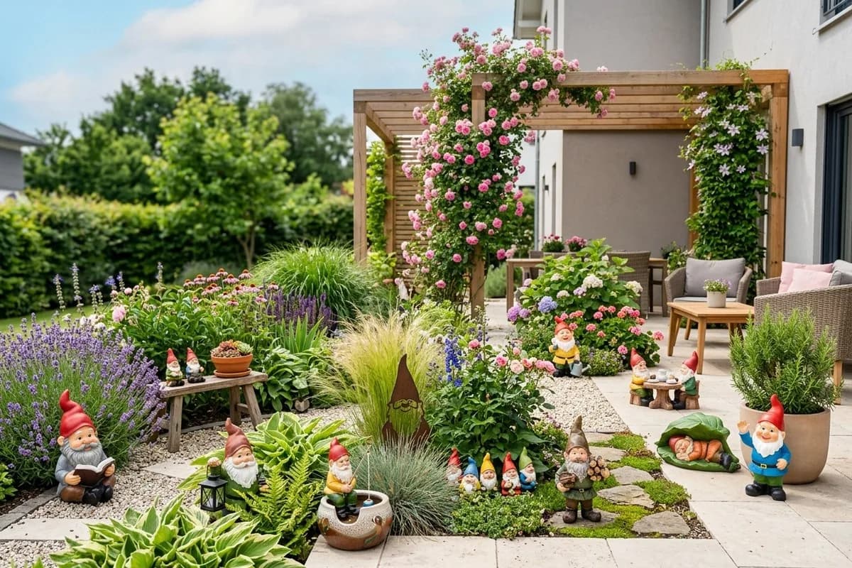 Gnome im Garten: 11 schöne Deko-Ideen – Titelbild