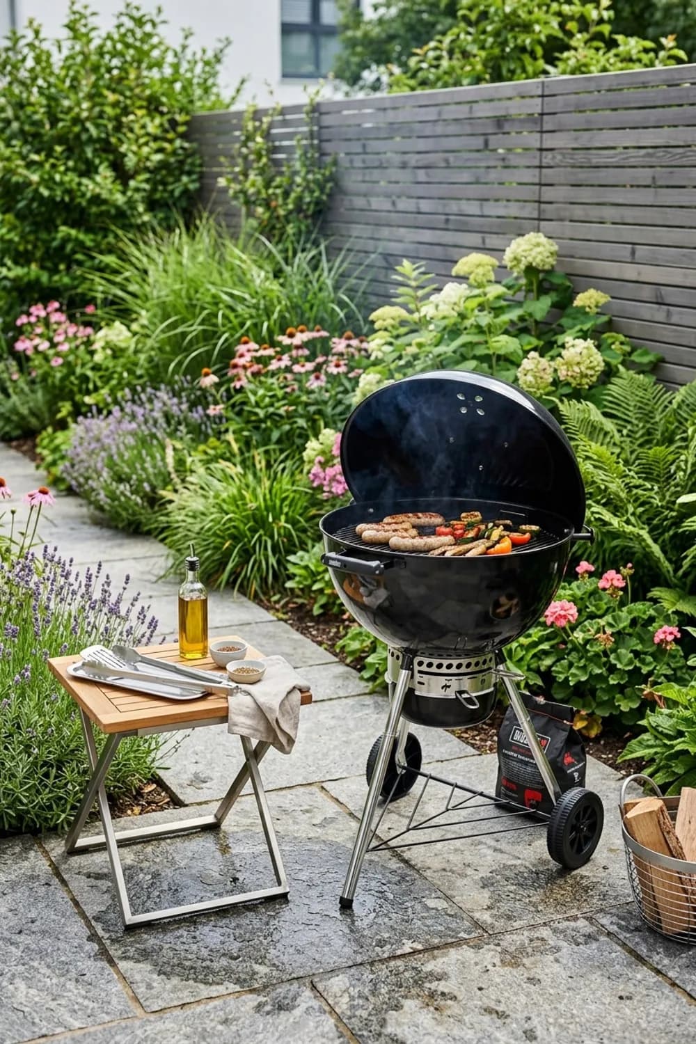 Die mobile Grillecke für flexible Gärtner: Freiheit pur – Grillecke im Garten: 11 schöne Ideen