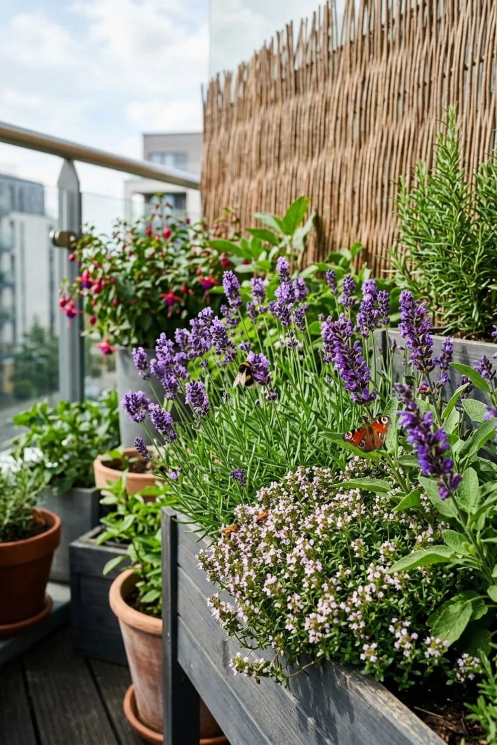 Insektenfreundliche Oase: Summen und Brummen willkommen – Kleiner Balkon: 10 schöne und einfache Ideen