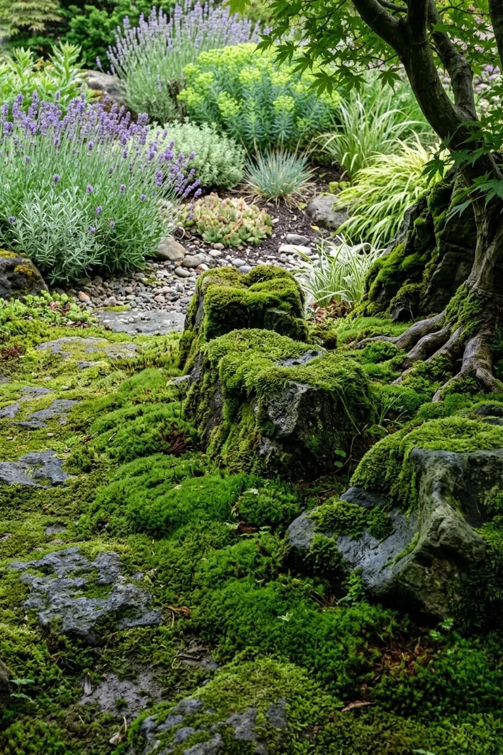 Moos (Koke): Der grüne Teppich der Stille – Japanischer Garten: 9 schöne Ideen