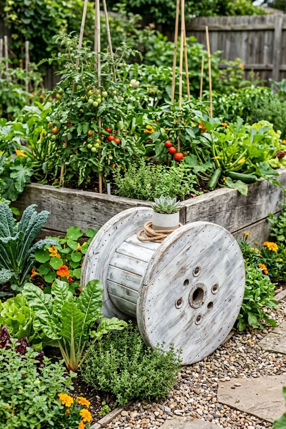 Das Deko-Objekt mit Ambiente-Beleuchtung: Ein leuchtendes Highlight – Kabeltrommel im Garten: 9 kreative Ideen