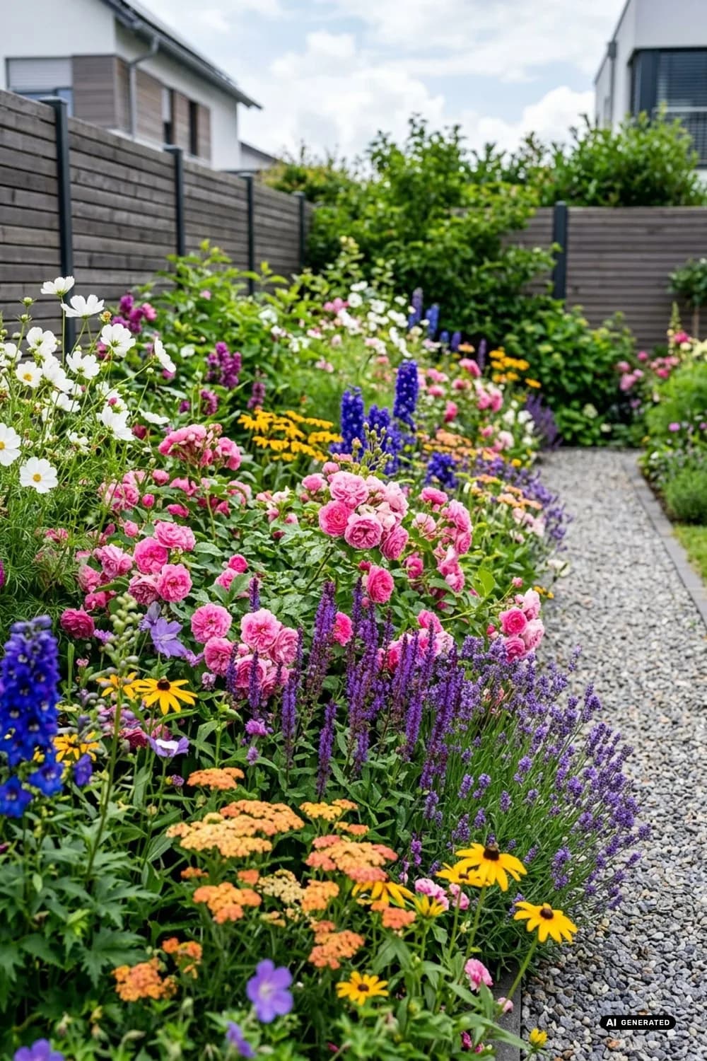 Der romantische Cottage-Garten: Üppige Blütenfülle – Kleiner Garten: 7 Pläne und Ideen