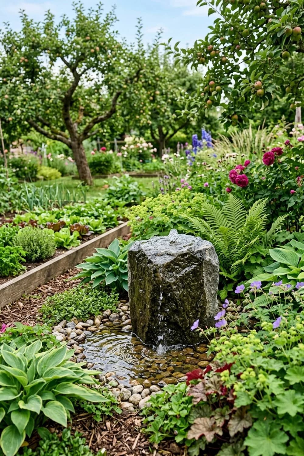 Wasserelemente integrieren: Beruhigende Akzente setzen – Kleiner Garten: 8 clevere Gestaltungsideen