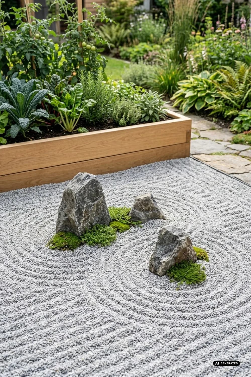 Kiesfläche (Karesansui): Das symbolische Meer – Kleiner japanischer Garten: 7 schöne Ideen