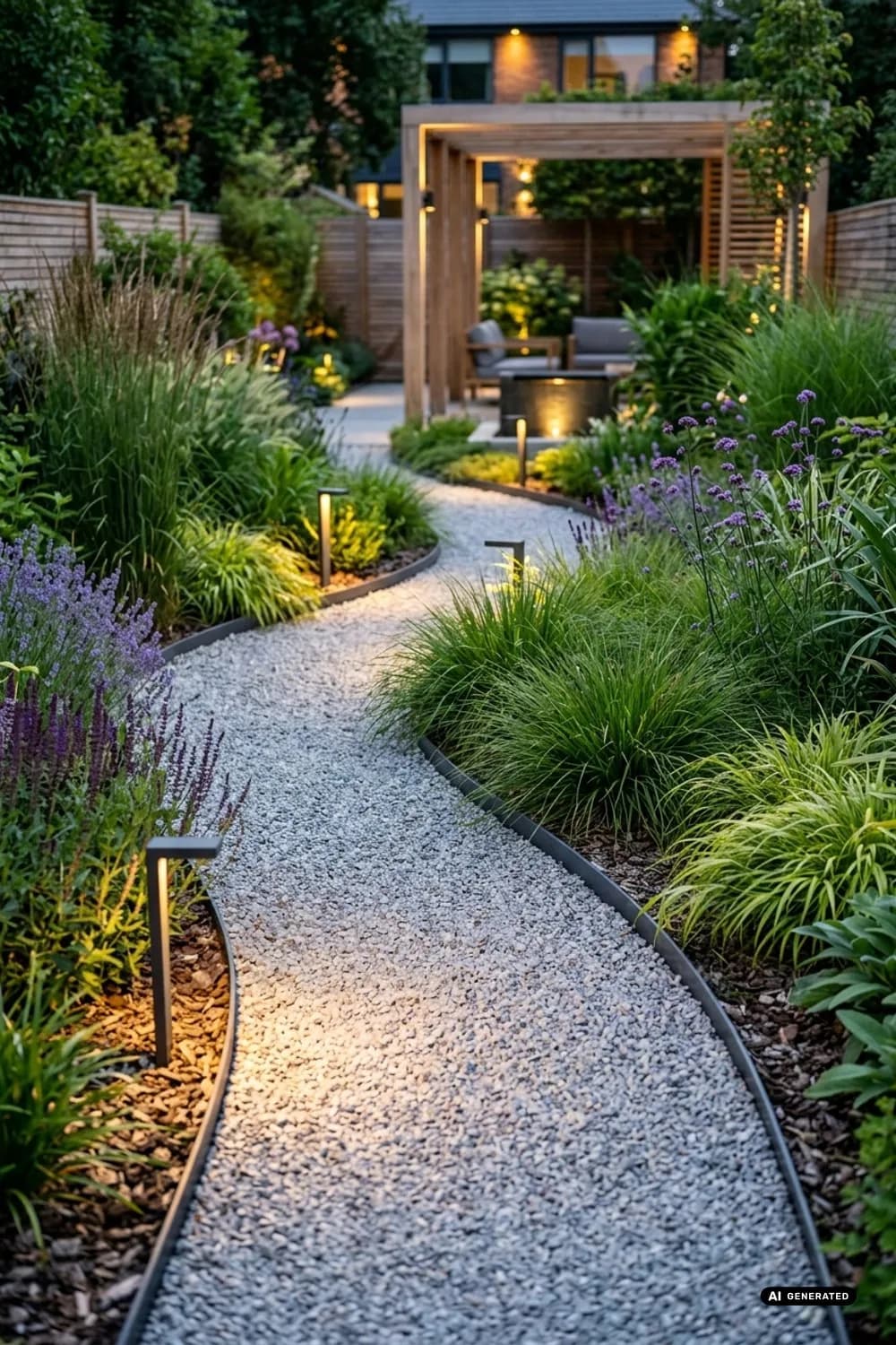 Wege und Pfade: Sicher und stimmungsvoll leiten – Lichterketten im Garten: 8 schöne Ideen