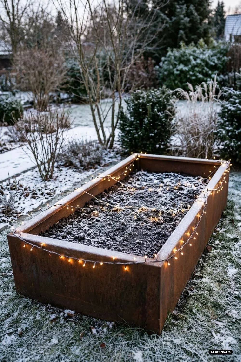 Der leere Gemüsebeet-Rahmen: Licht statt Lauch – 18 Ideen für Lichterketten im Garten, die magisch wirken