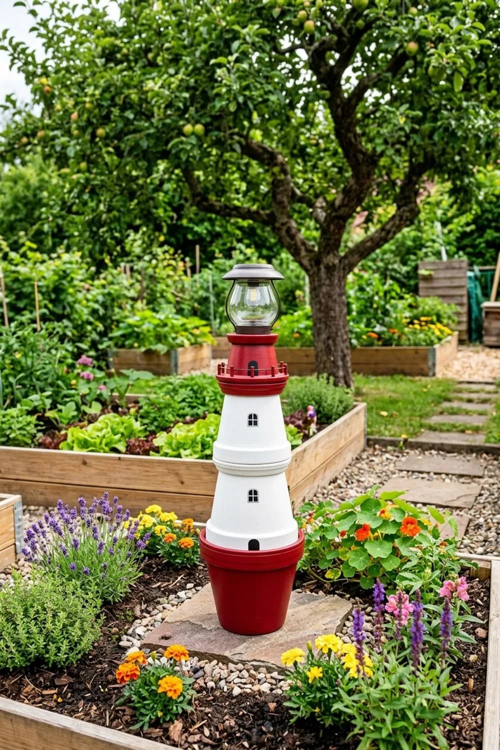 DIY-Leuchtturm: Dein persönliches Wahrzeichen – Maritime Deko im Garten: 7 schöne Ideen
