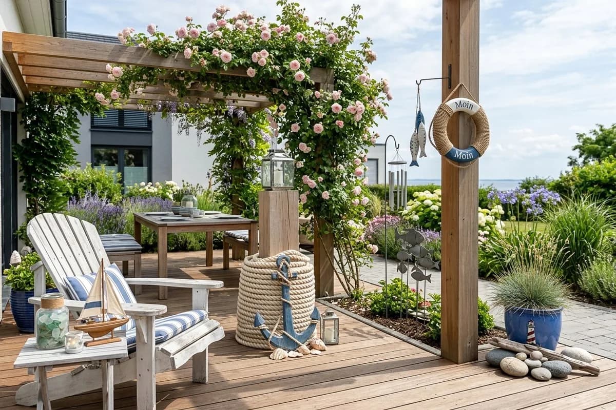 Maritime Deko im Garten: 7 schöne Ideen – Titelbild