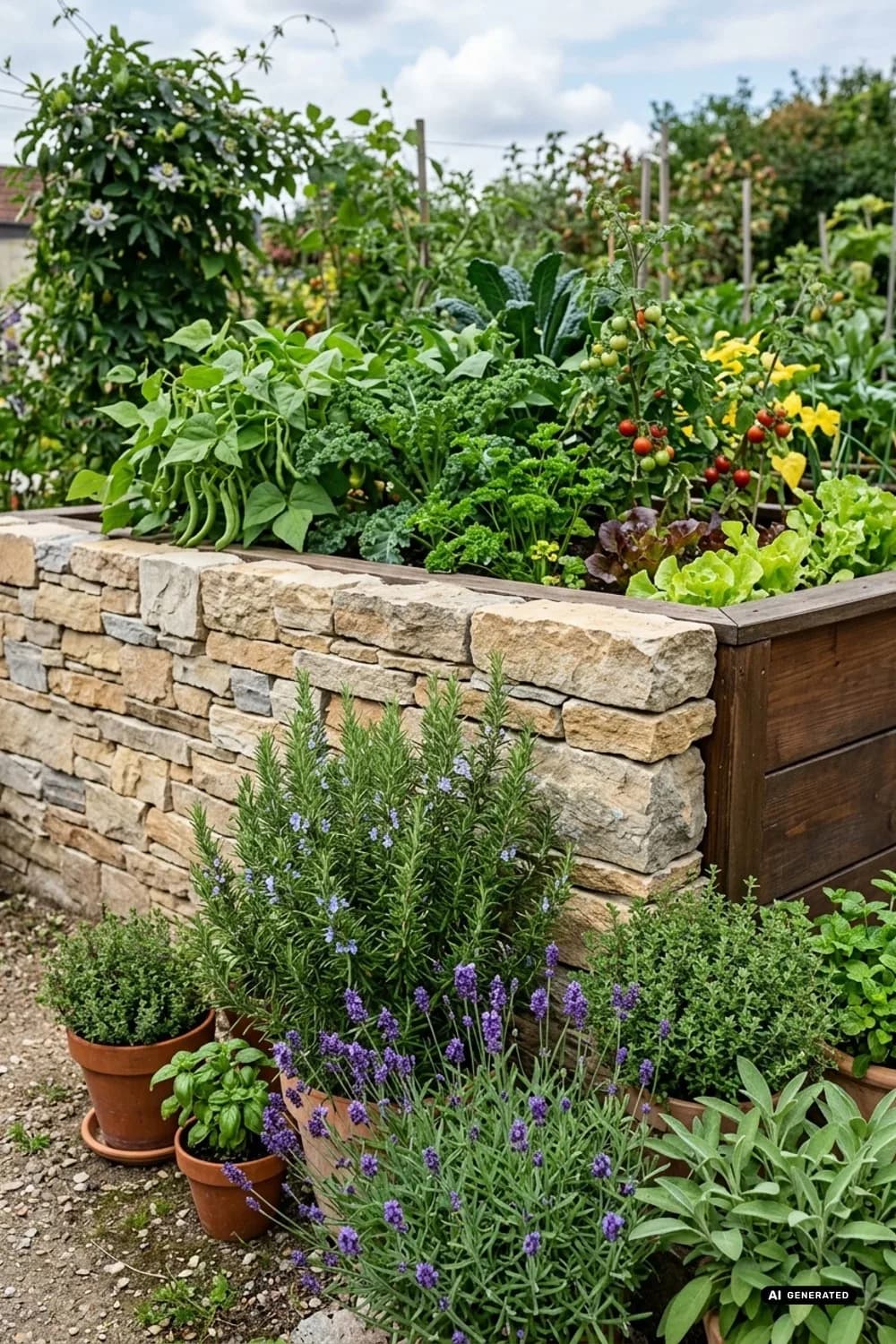 Steinverblender: Mediterranes Flair und zeitlose Eleganz – Mauer im Garten verkleiden: 10 schöne Ideen