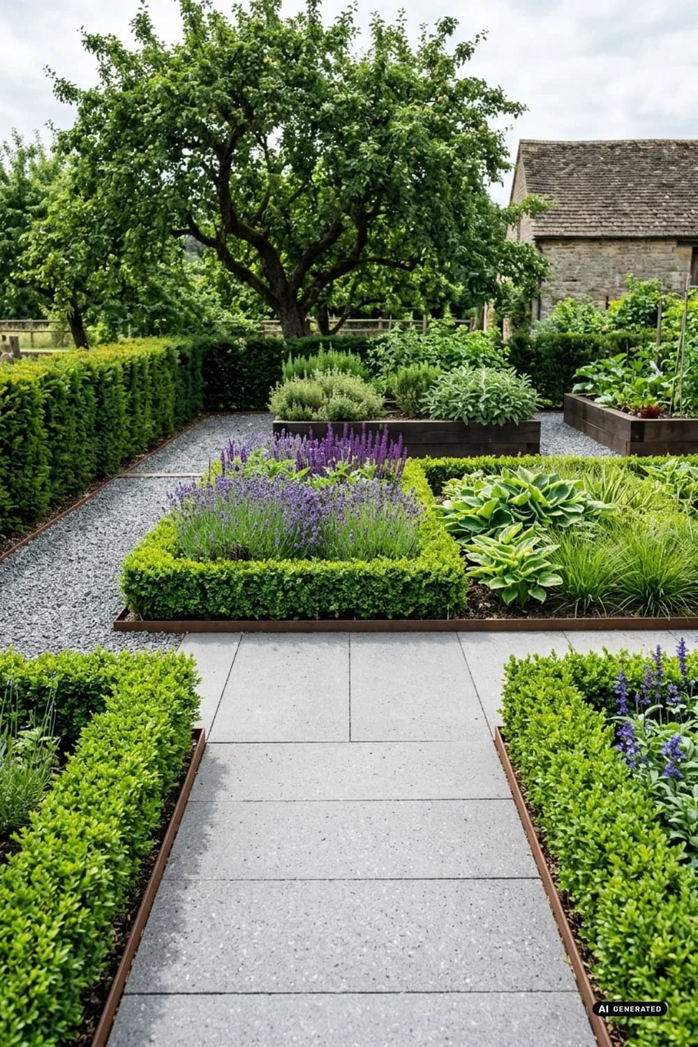 Klare Linien und geometrische Formen: Das Fundament der Ordnung – Moderner Garten: 11 schöne Gestaltungsideen