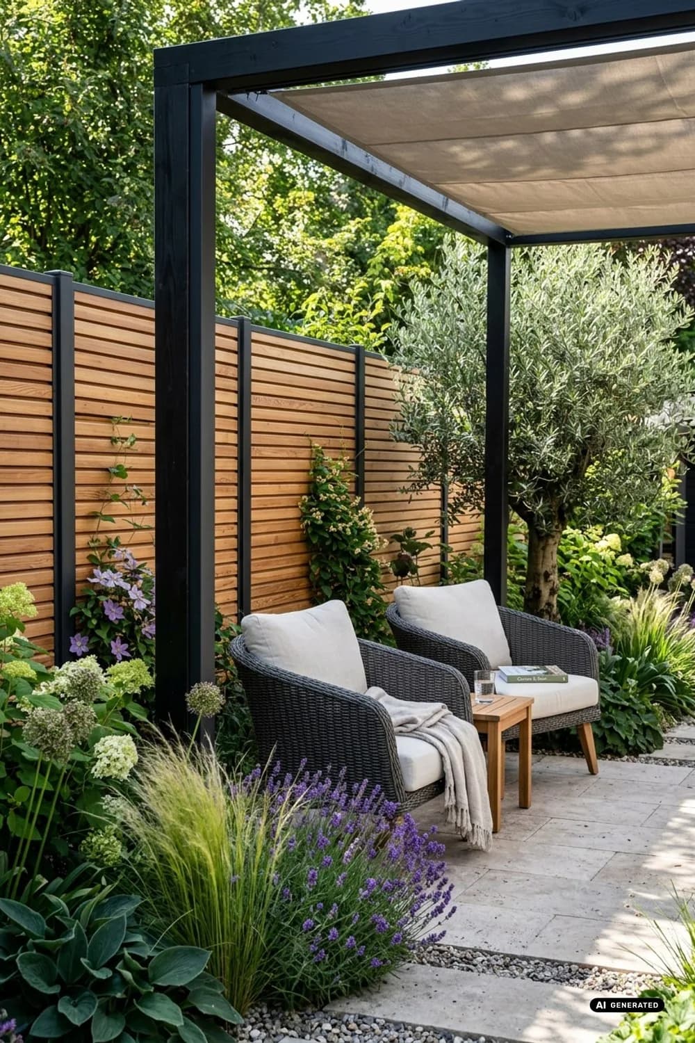 Moderner Sichtschutz: Privatsphäre mit Stil – Moderner Garten: 11 schöne Gestaltungsideen