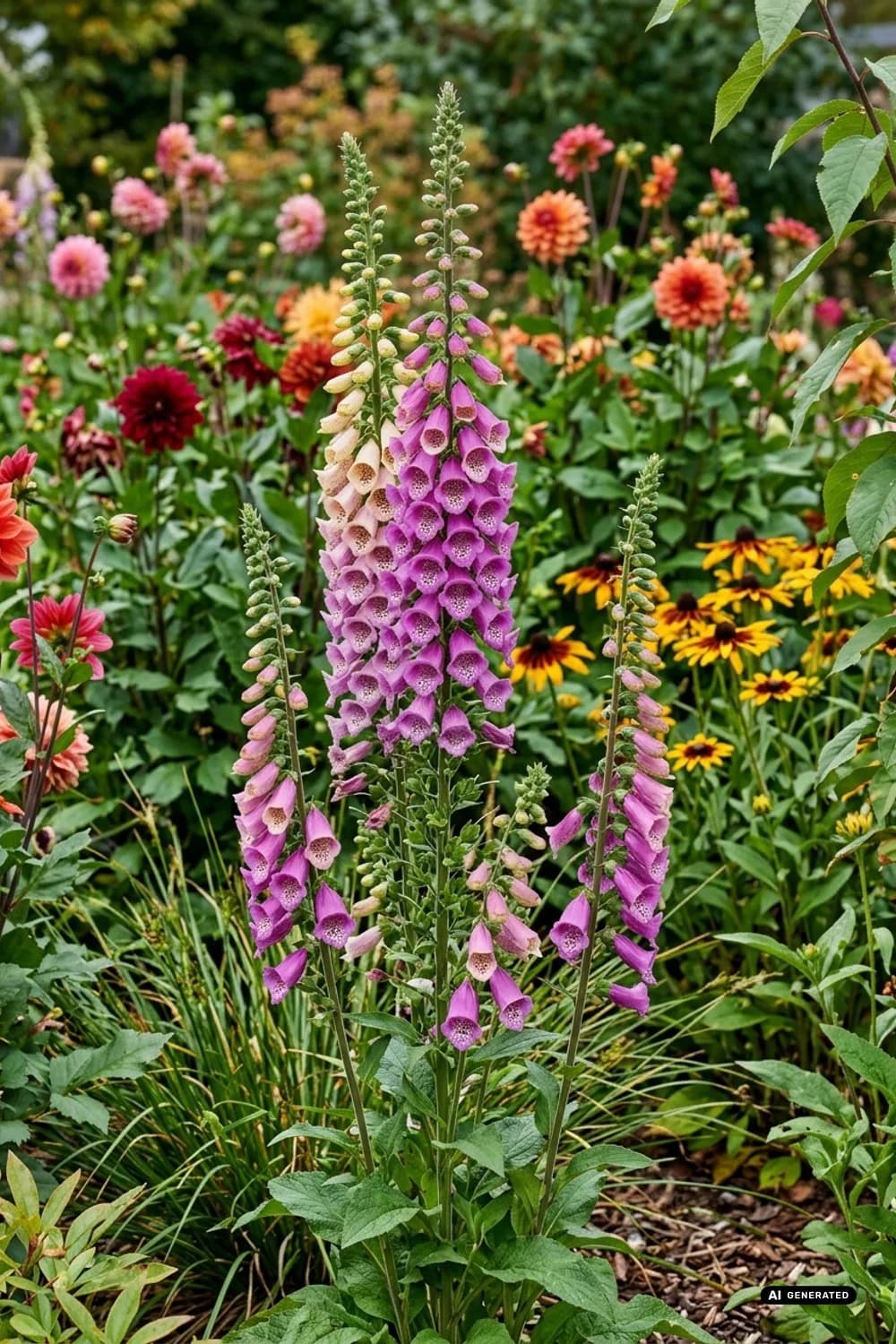 Fingerhut (Digitalis purpurea): Märchenhafte Eleganz – Mystischer Garten: 9 verwunschene Ideen