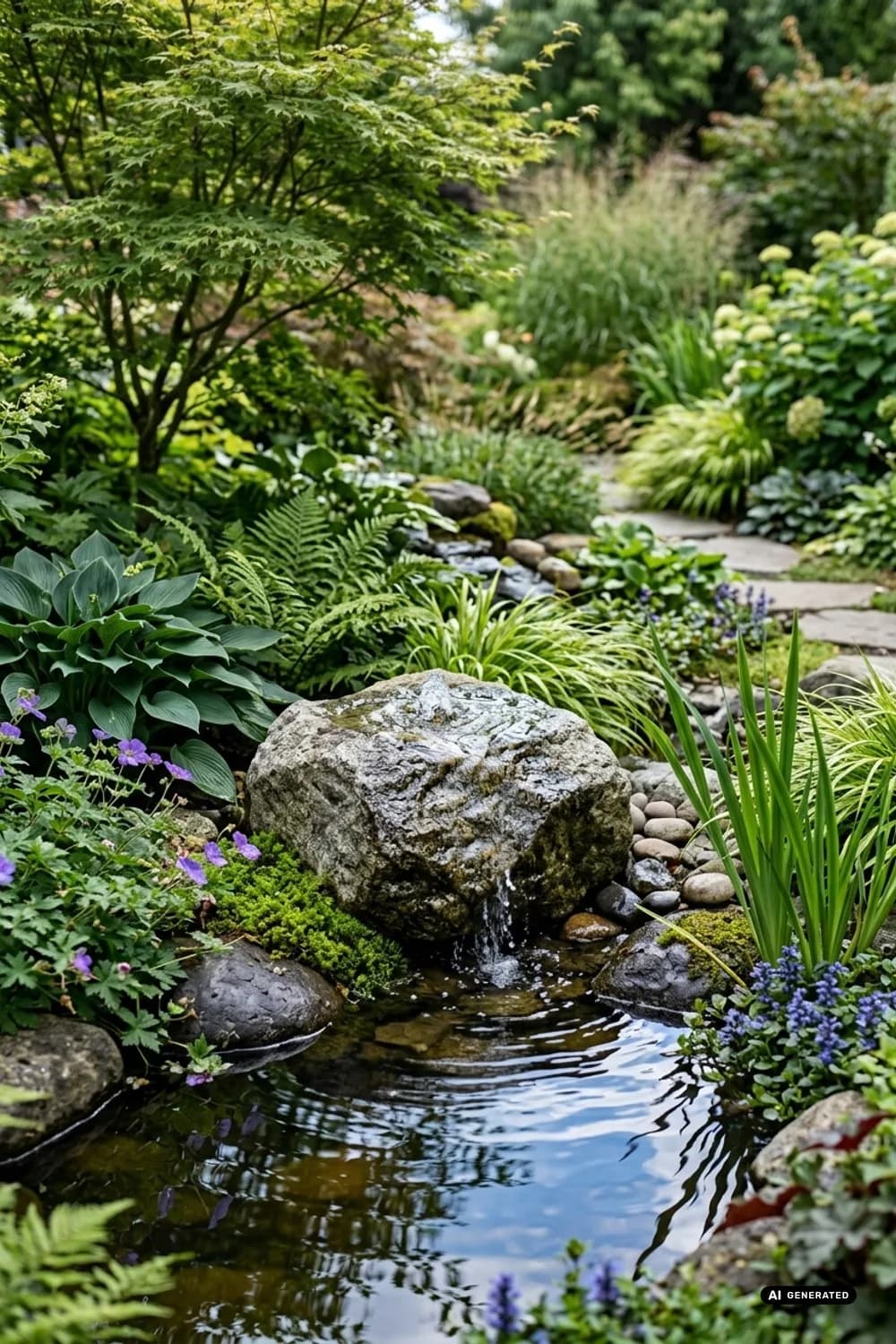 Wasserspiele und Nebel: Das Flüstern des Gartens – Mystischer Garten: 9 verwunschene Ideen
