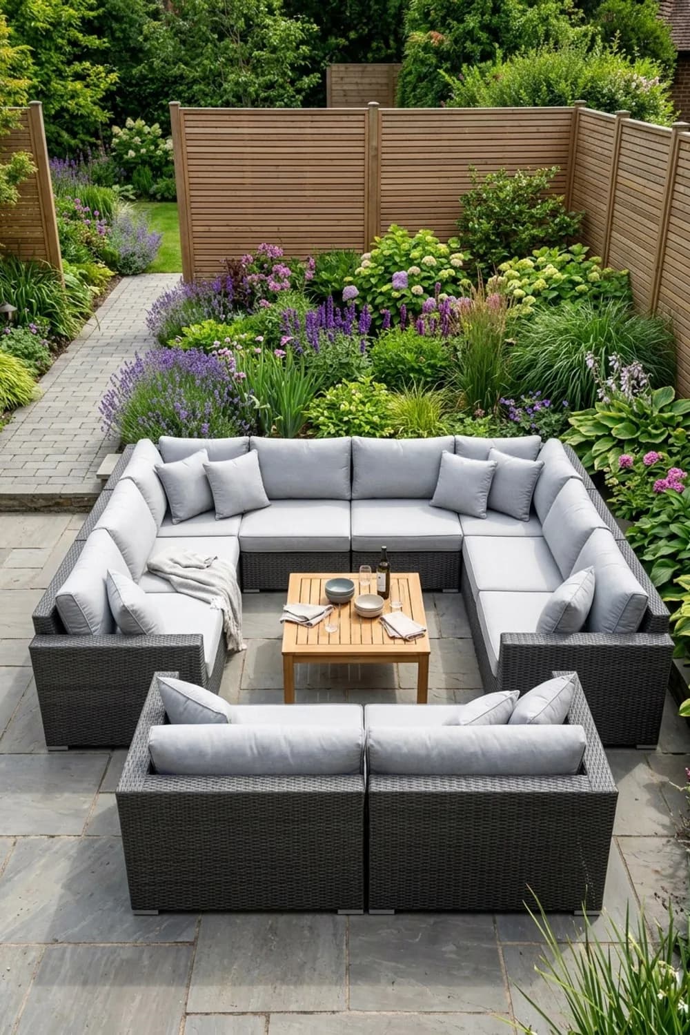 Das Familien-Sofa: XXL-Lounge für gesellige Runden – Paletten-Lounge im Garten: 10 kreative Ideen