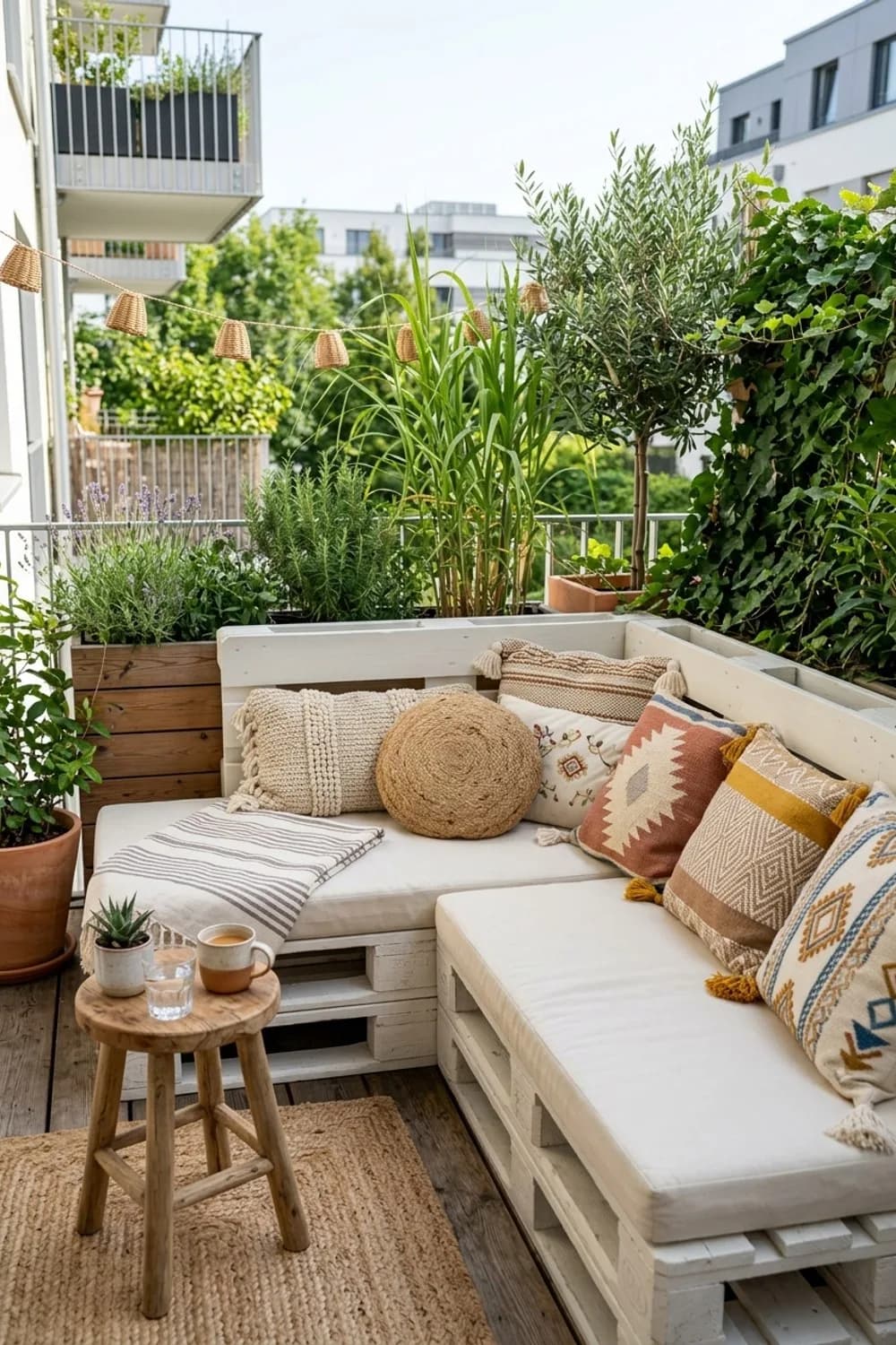 Die Boho-Lounge: Ein Hauch von Ibiza-Flair – Paletten-Lounge im Garten: 10 kreative Ideen