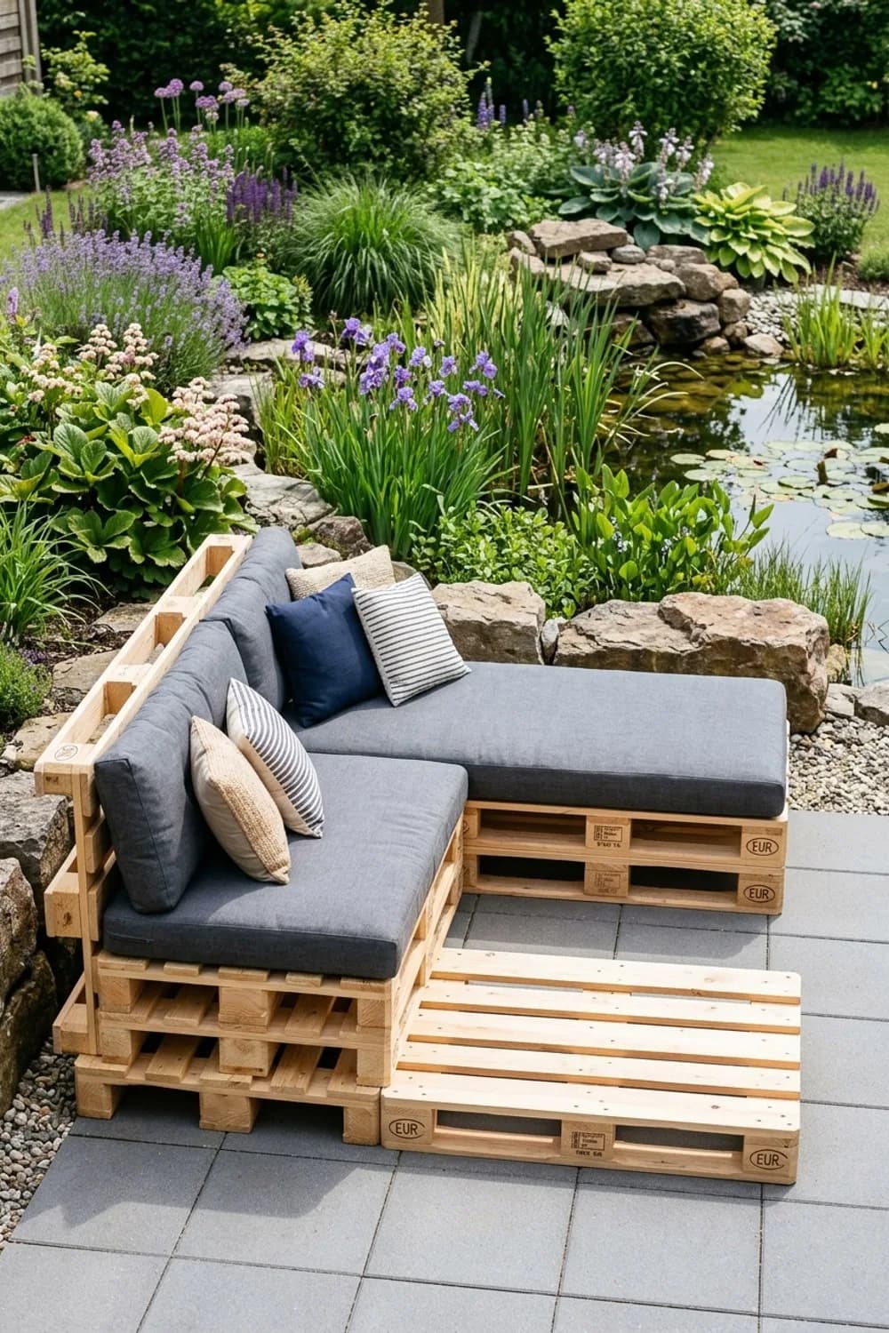 Die klassische Eck-Lounge: Das gemütliche Fundament – Paletten-Lounge im Garten: 10 kreative Ideen