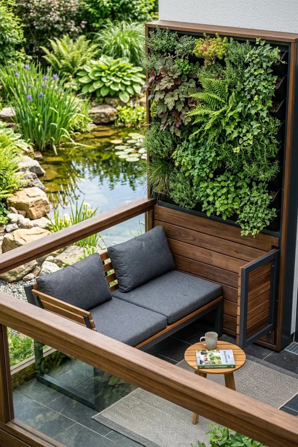 Die vertikale Garten-Lounge: Clever für Balkon und Terrasse – Paletten-Lounge im Garten: 10 kreative Ideen