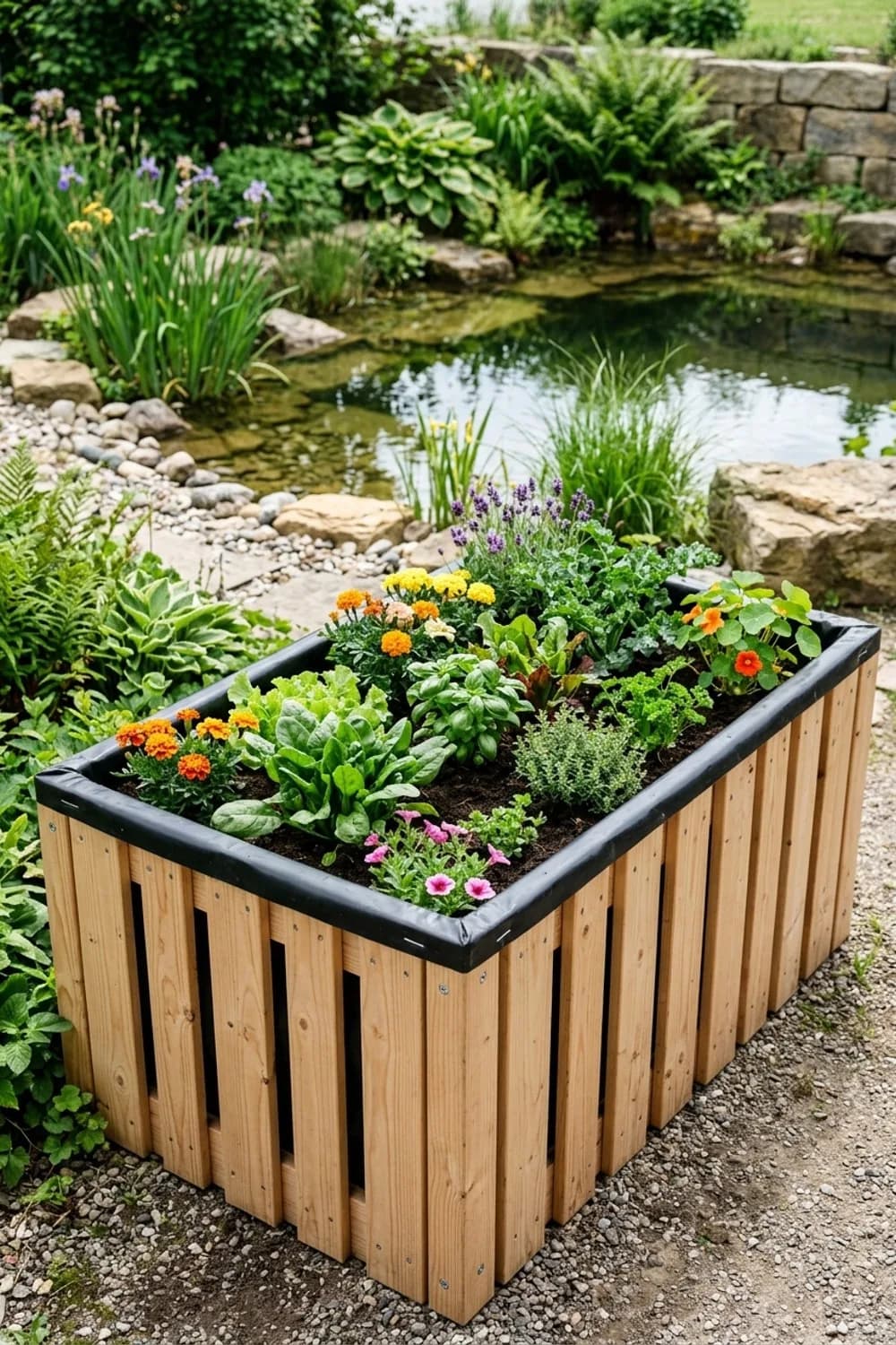 Palettenhochbeet: Gemüse und Blumen auf erhöhter Ebene anbauen – Palettenmöbel für den Garten: 7 kreative Ideen