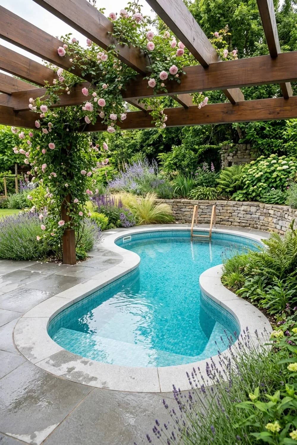 Der gemauerte Pool: Individuell nach Maß gefertigt – Pool für den kleinen Garten: 9 schöne Ideen