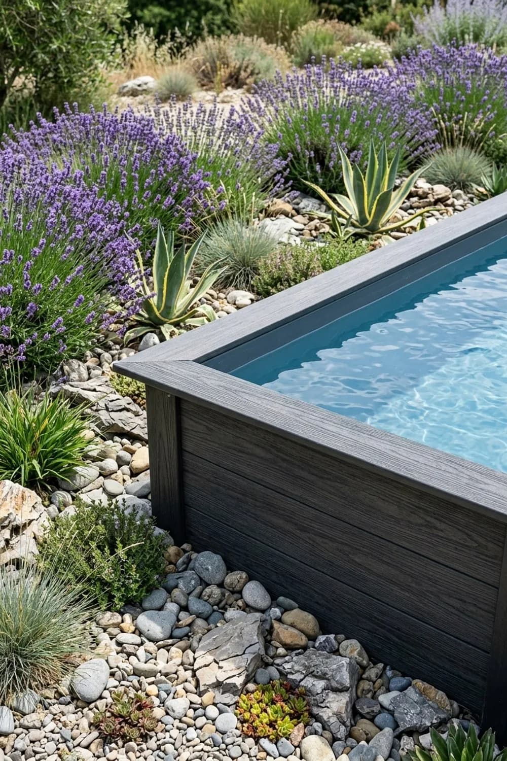 Der stilvolle Aufstellpool: Flexibel und budgetfreundlich – Pool für den kleinen Garten: 9 schöne Ideen