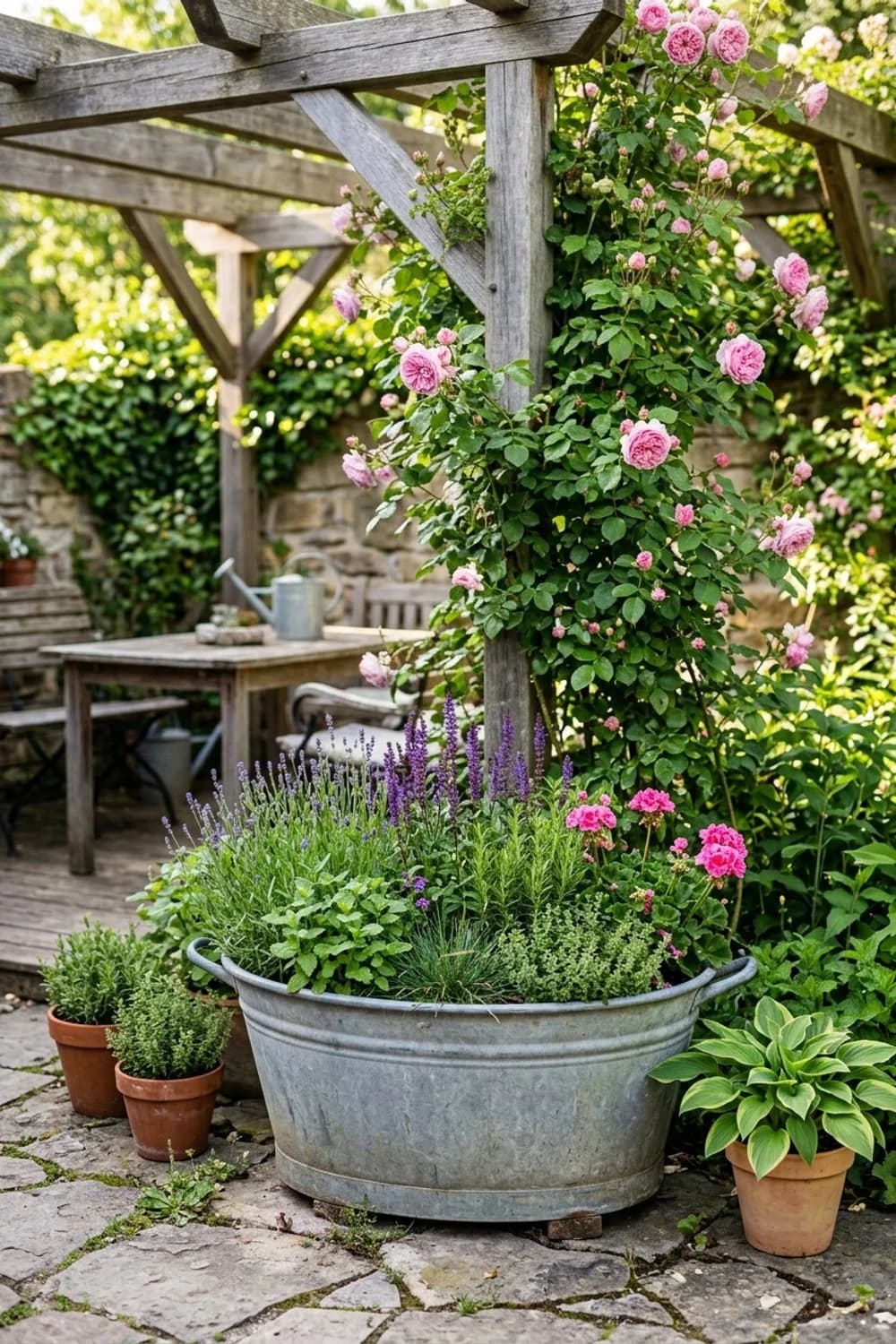 Die Zinkwanne als Pool: Rustikaler Charme mit DIY-Faktor – Pool für den kleinen Garten: 9 schöne Ideen