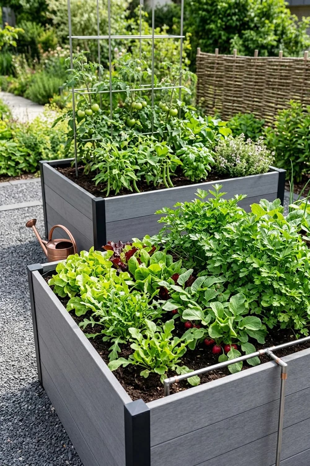 Hochbeete aus Cortenstahl: Praktisch und stilvoll gärtnern – Rost-Deko im Garten: 8 schöne Ideen
