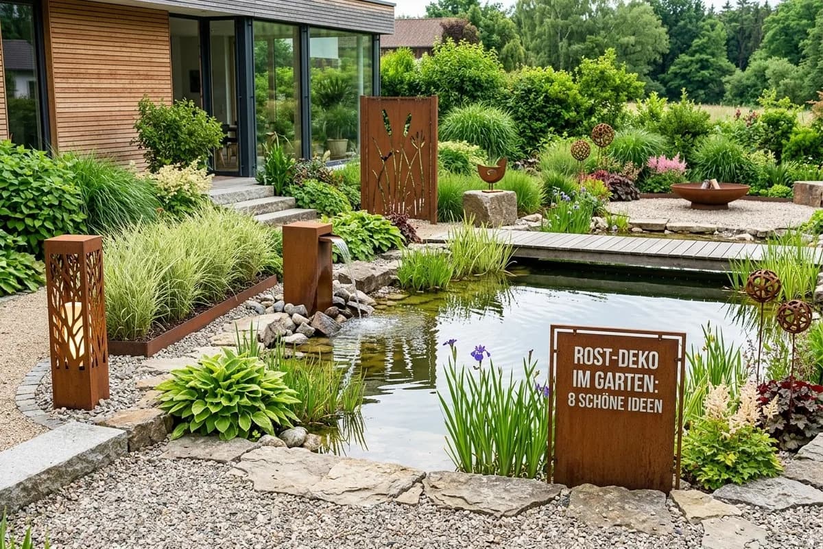 Rost-Deko im Garten: 8 schöne Ideen – Titelbild