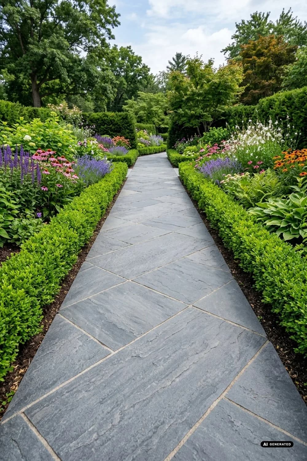 Bodengestaltung mit Raffinesse: Muster, die wirken – Schmaler Garten: 10 clevere Ideen