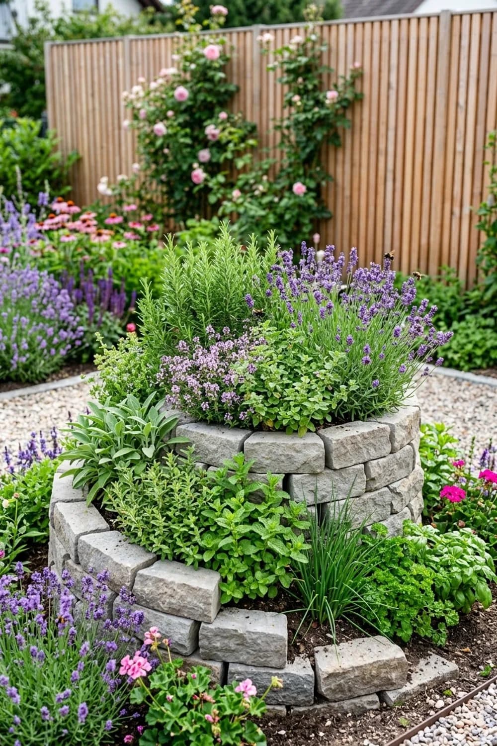 Die Kräuterspirale: Ein Paradies für Aroma und Bienen – Selbstversorger-Garten anlegen: 8 schöne Ideen