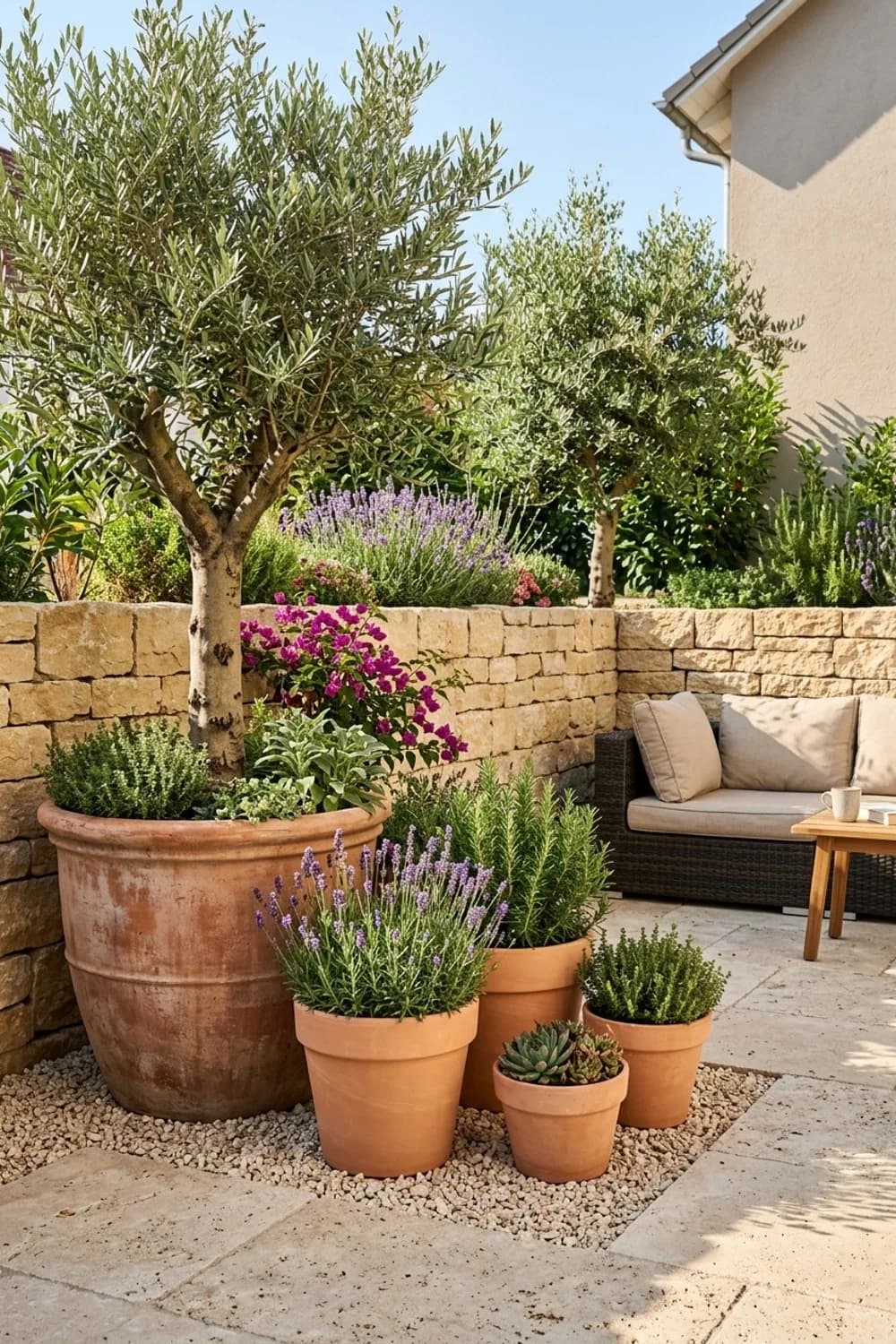 Die mediterrane Oase: Urlaub für die Seele – Sitzplatz im Garten: 9 schöne Ideen