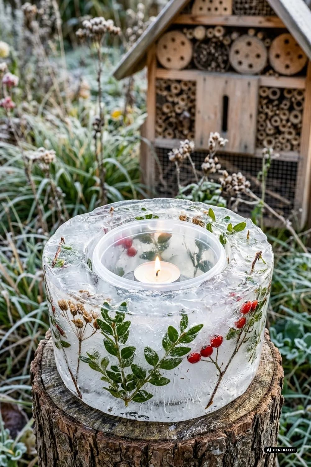 Eislaternen: Vergängliche Kunstwerke für kalte Nächte – 15 Ideen für skandinavische Weihnachtsdeko im Garten