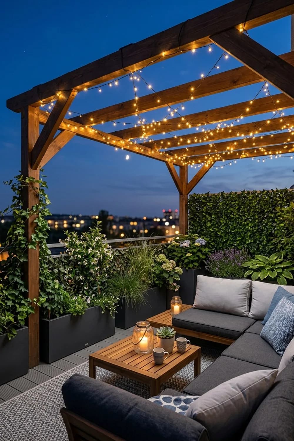 Pergola und Pavillon: Ein romantischer Sternenhimmel – Solar-Lichterkette im Garten: 8 schöne Ideen