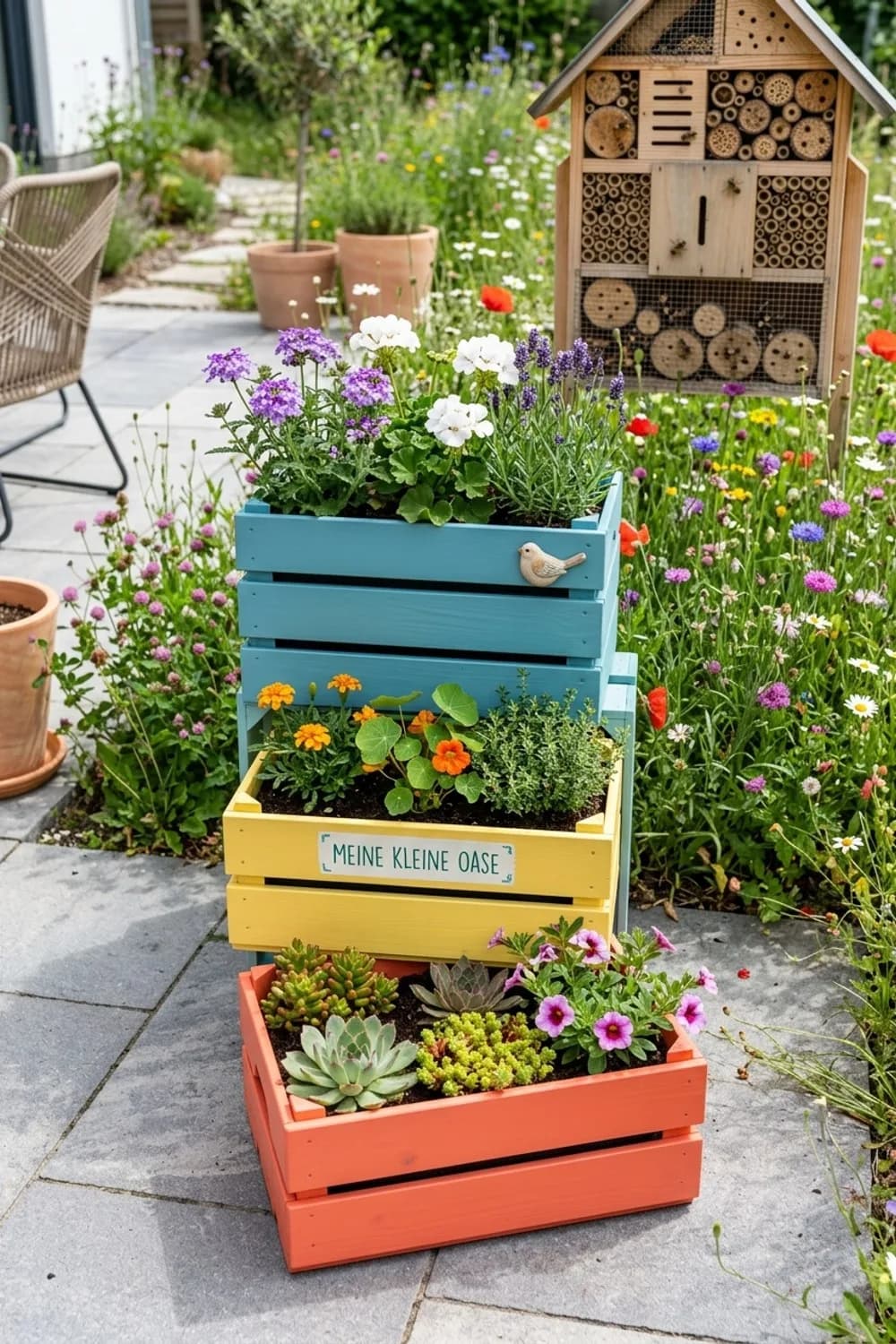 Upcycling-Deko: Kreativität mit persönlicher Note – Terrasse dekorieren: 7 tolle Ideen