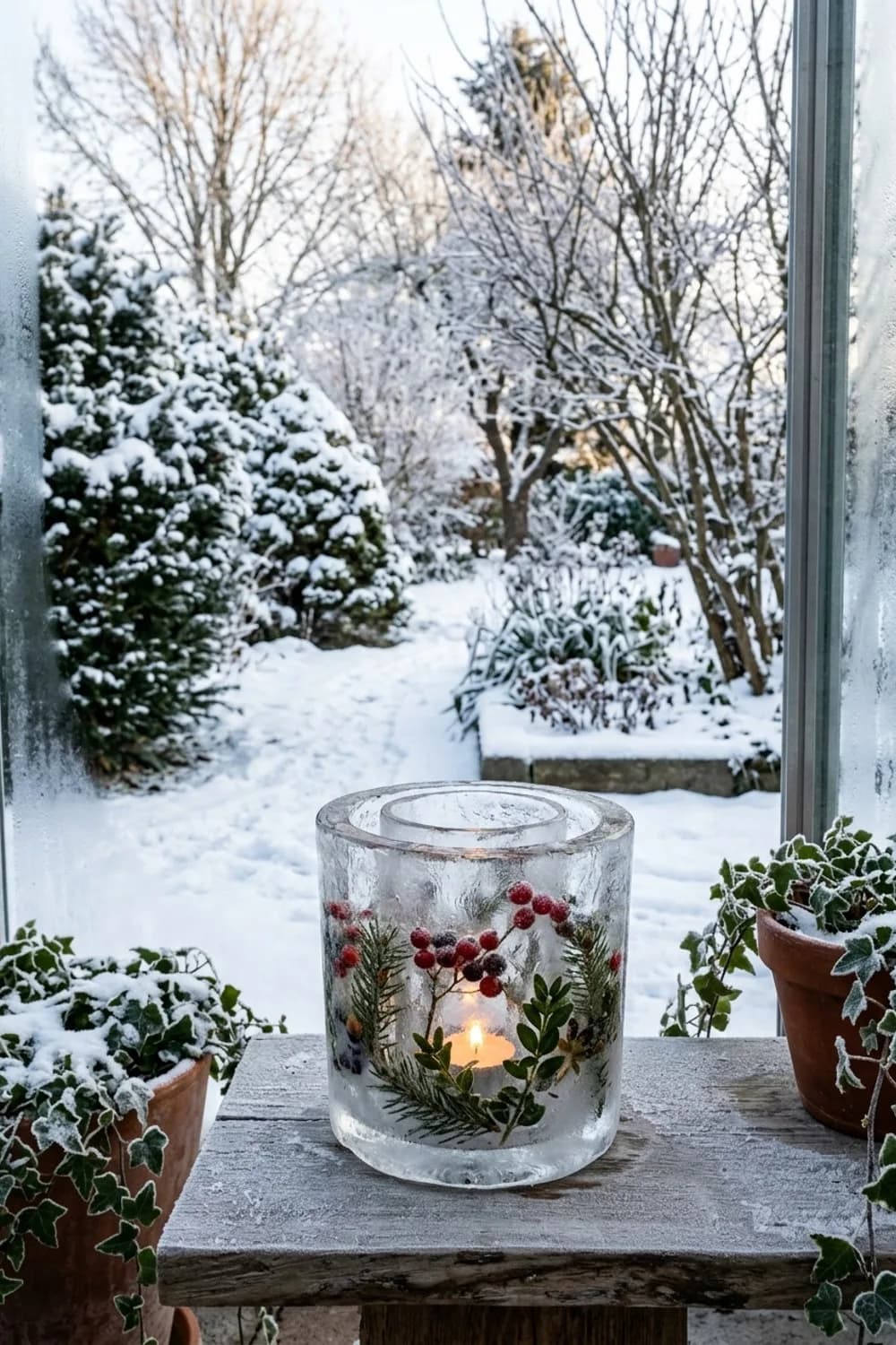 Eislaternen: Vergängliche Kunstwerke selber machen – Terrasse winterlich dekorieren: 12 wundervolle Ideen