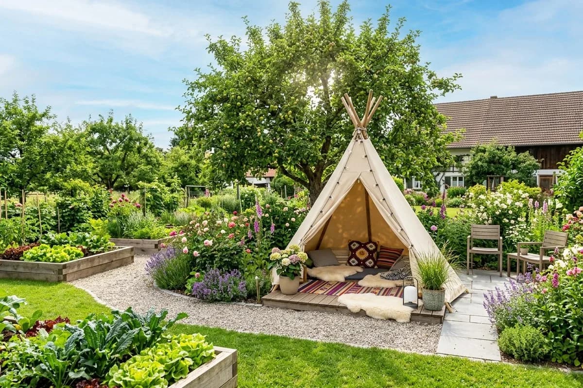 Tipi im Garten: 7 schöne Ideen – Titelbild