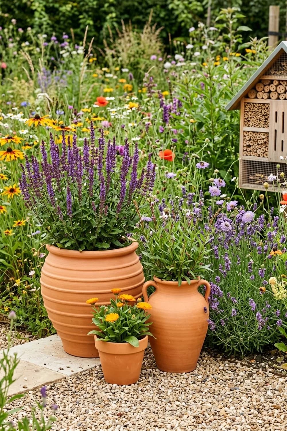 Terrakotta-Töpfe: Warme Erdtöne als stilvolle Akzente – Toskanischer Garten: 11 schöne Ideen
