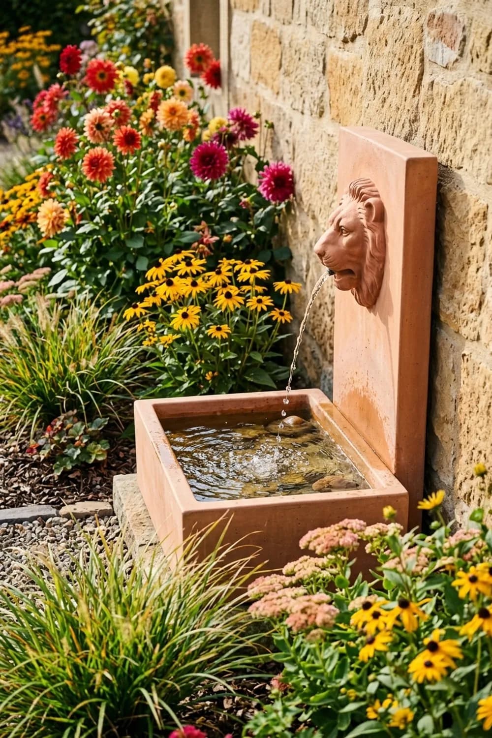 Wasserspiele: Das leise Plätschern zur Entspannung – Toskanischer Garten: 11 schöne Ideen
