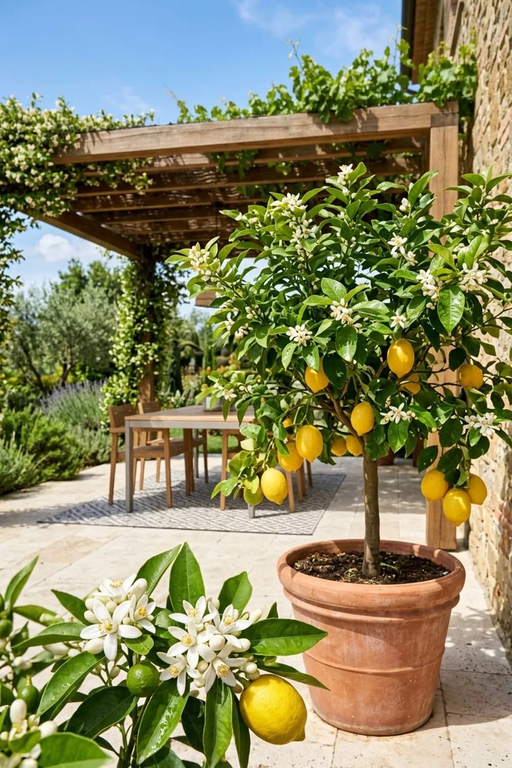Zitrusbäumchen: Duftende Blüten und sonnige Früchte – Toskanischer Garten: 11 schöne Ideen