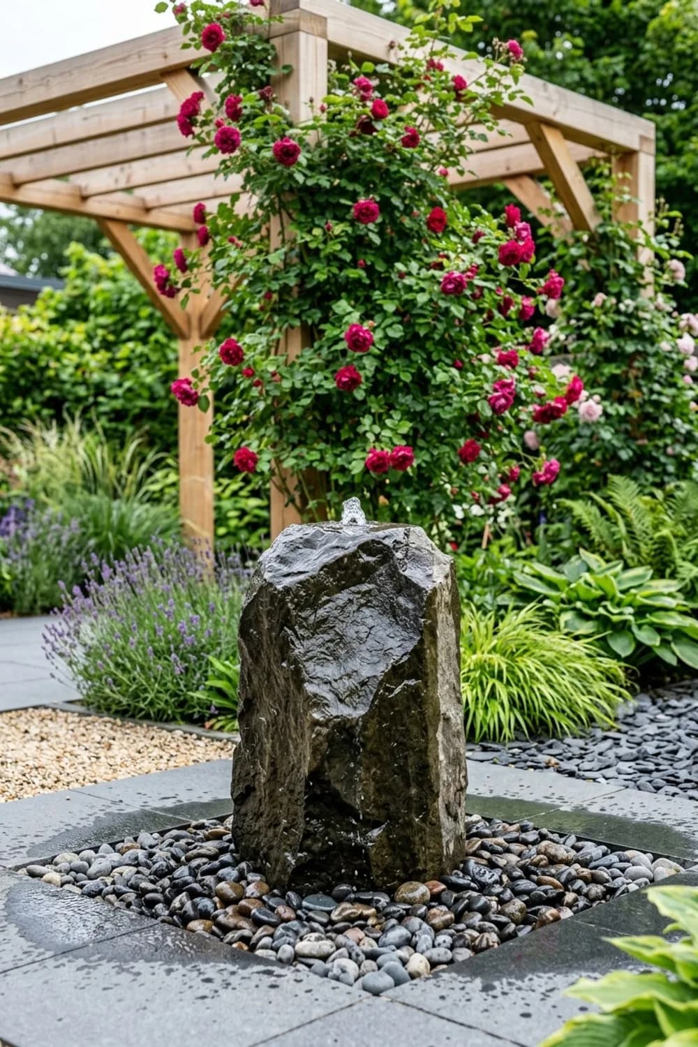 Der klassische Quellstein: Zeitlose Eleganz für kleine Flächen – Wasserspiel im Garten: 8 schöne Ideen